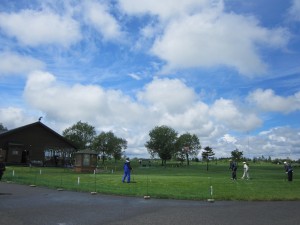 大会が終わる頃にはこんな青空に…来年は晴れますように